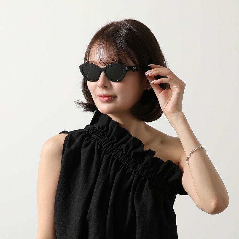 PRADA（プラダ） サングラス SPR A02 レディース キャットアイ型 セル