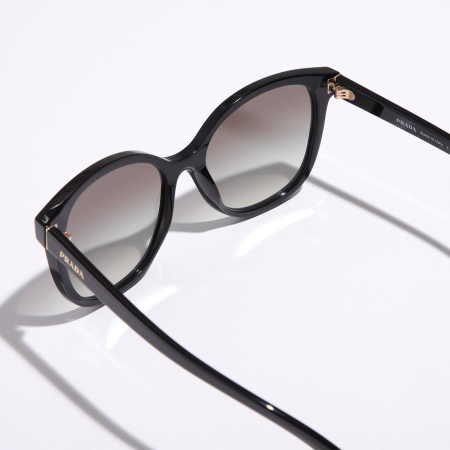 PRADA プラダ ウェリントン サイドロゴ サングラス アイウェア 眼鏡 ブラック SPR 22Z プラダ PRADA サングラス 0PR22ZSF 1AB0A7 55 アイウェア ウェリントン