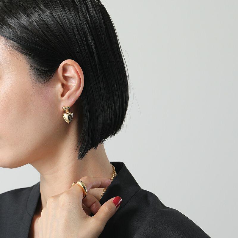Otiumberg オティウムバーグ ピアス Heart Earrings OT0029-2703