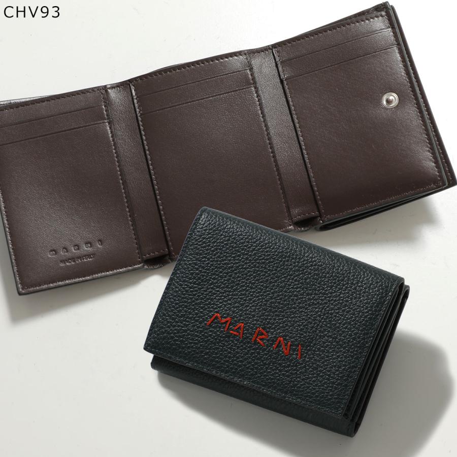 MARNI（マルニ） 三つ折り財布 PFMI0097U0 P6533 メンズ レザー ミニ