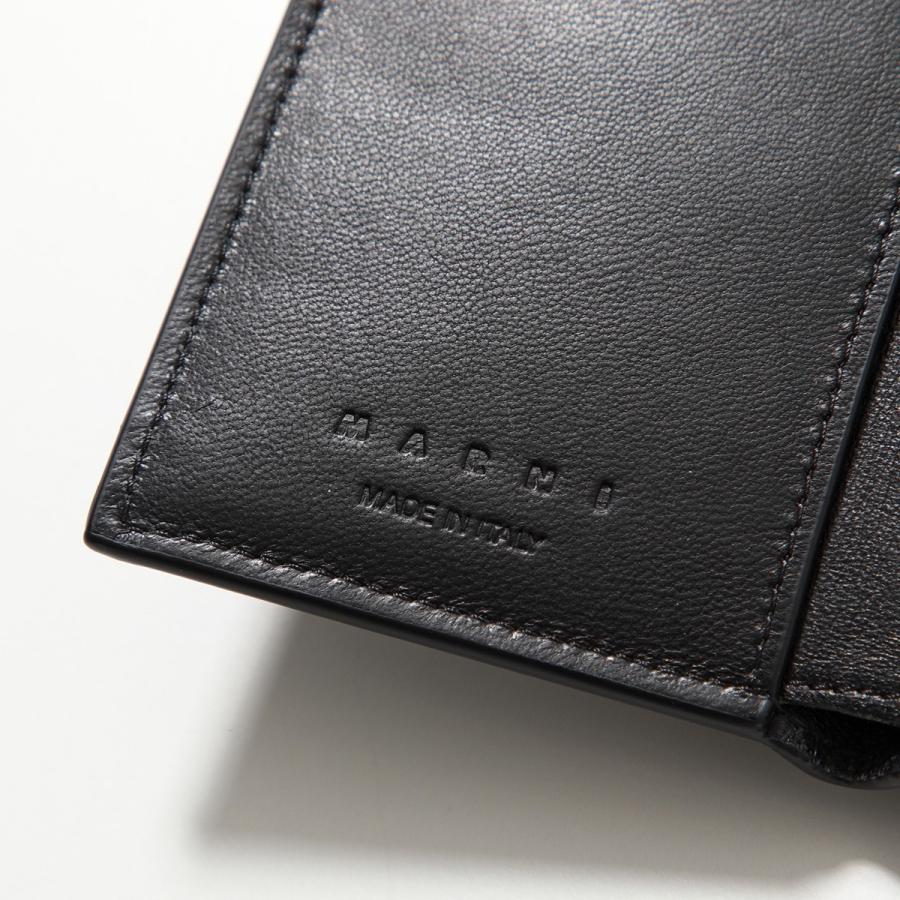 MARNI（マルニ） 三つ折り財布 PFMI0097U0 P6533 メンズ レザー ミニ