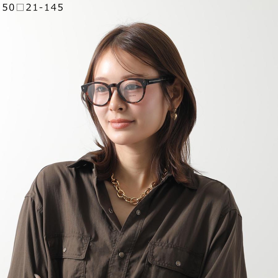PRADA（プラダ） メガネ VPR A14 メンズ レディース ボストン型 セル