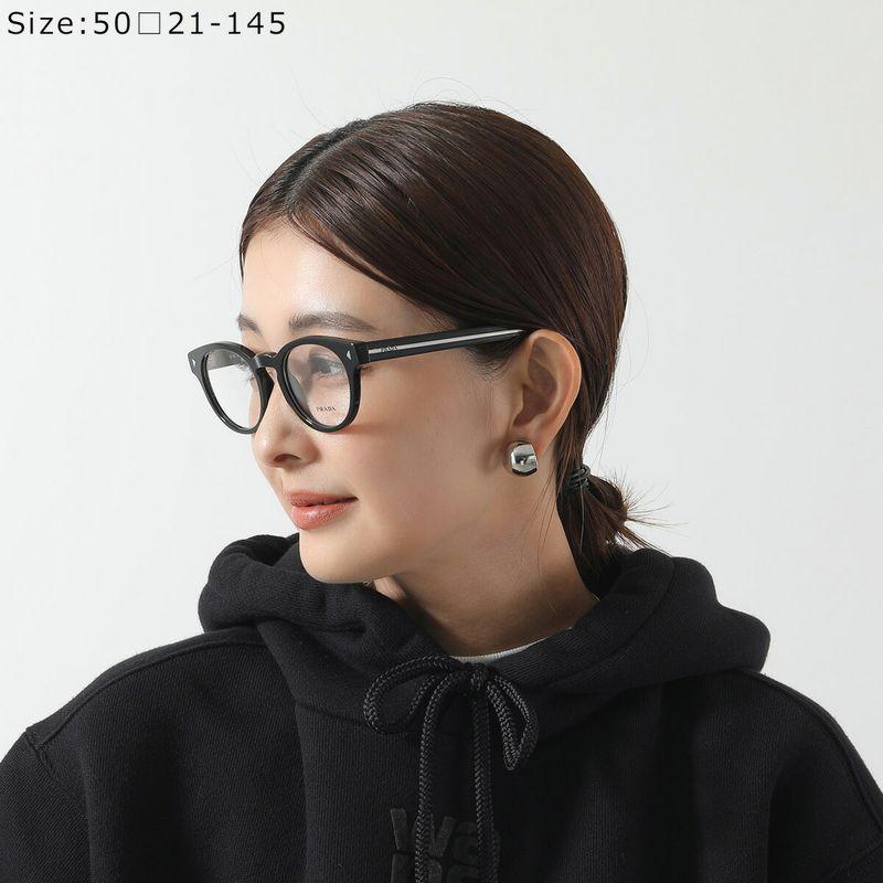 PRADA（プラダ） メガネ VPR A14 メンズ レディース ボストン型 セル