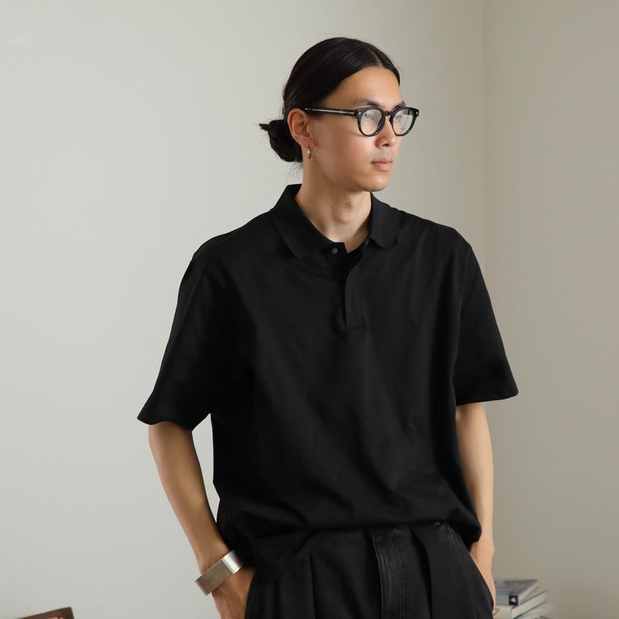 PRADA プラダ メガネ VPR A14 メンズ レディース ボストン型 セルフレーム フルリム めがね 眼鏡 ロゴ アイウェア 黒縁メガネ 伊達メガネ 16K-1O1/BLACKの画像