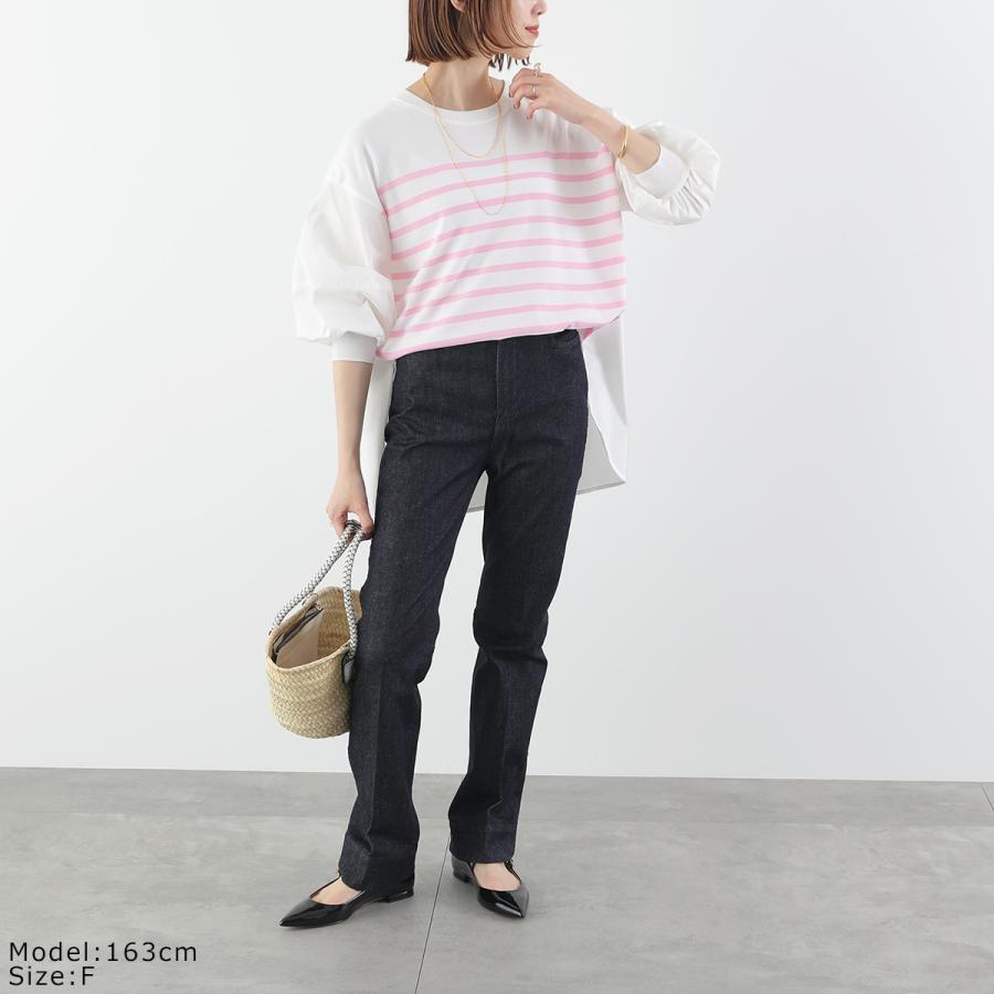 Torrazzo Donna（トラッゾドンナ） ニット ブラウス Border knit