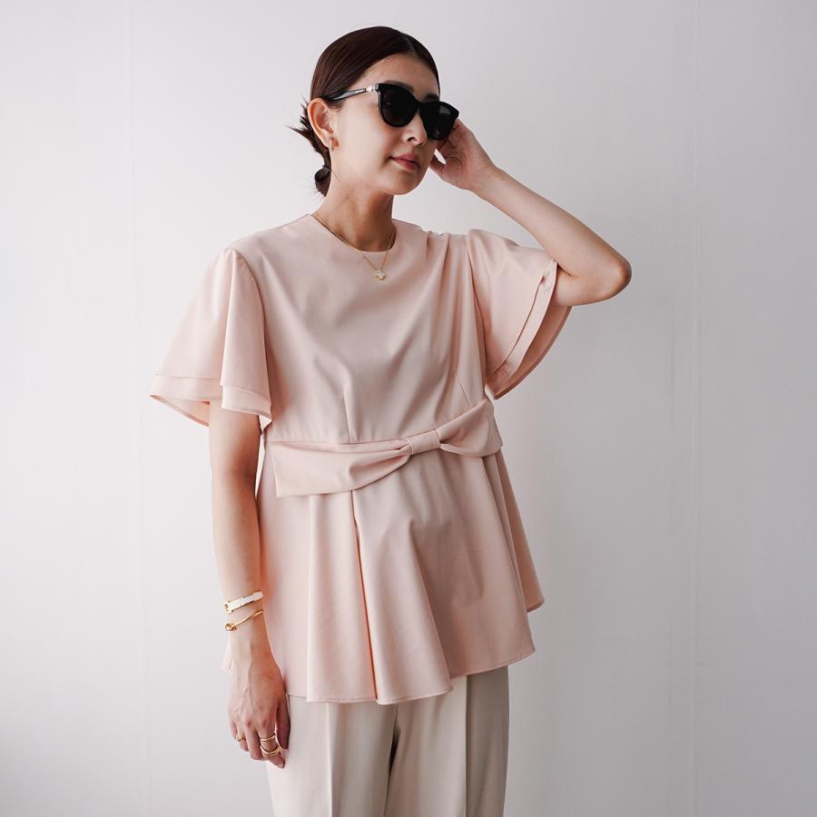 SONO ソーノ カットソー S253TV007 レディース リボン フレア