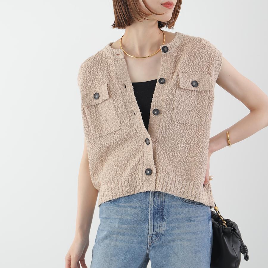 CEaRET シーレット ニットベスト 252015 レディース ブークレ ジレ