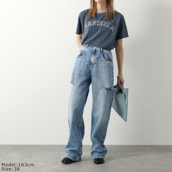【訳あり-38のみ】MAISON MARGIELA メゾンマルジェラ ジーンズ S51LA0051 S30513 レディース デニムパンツ カットオフ S51LA0051S30513470の画像