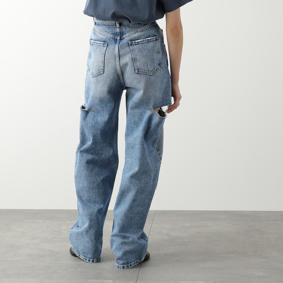 【訳あり-38のみ】MAISON MARGIELA メゾンマルジェラ ジーンズ S51LA0051 S30513 レディース デニムパンツ カットオフ S51LA0051S30513470の画像