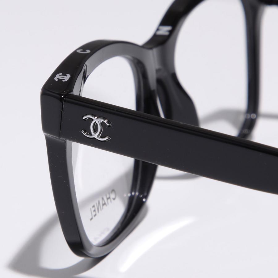 CHANEL シャネル　黒縁　アイウェア　メガネフレーム CHANEL シャネル メガネ 3392 レディース スクエア型