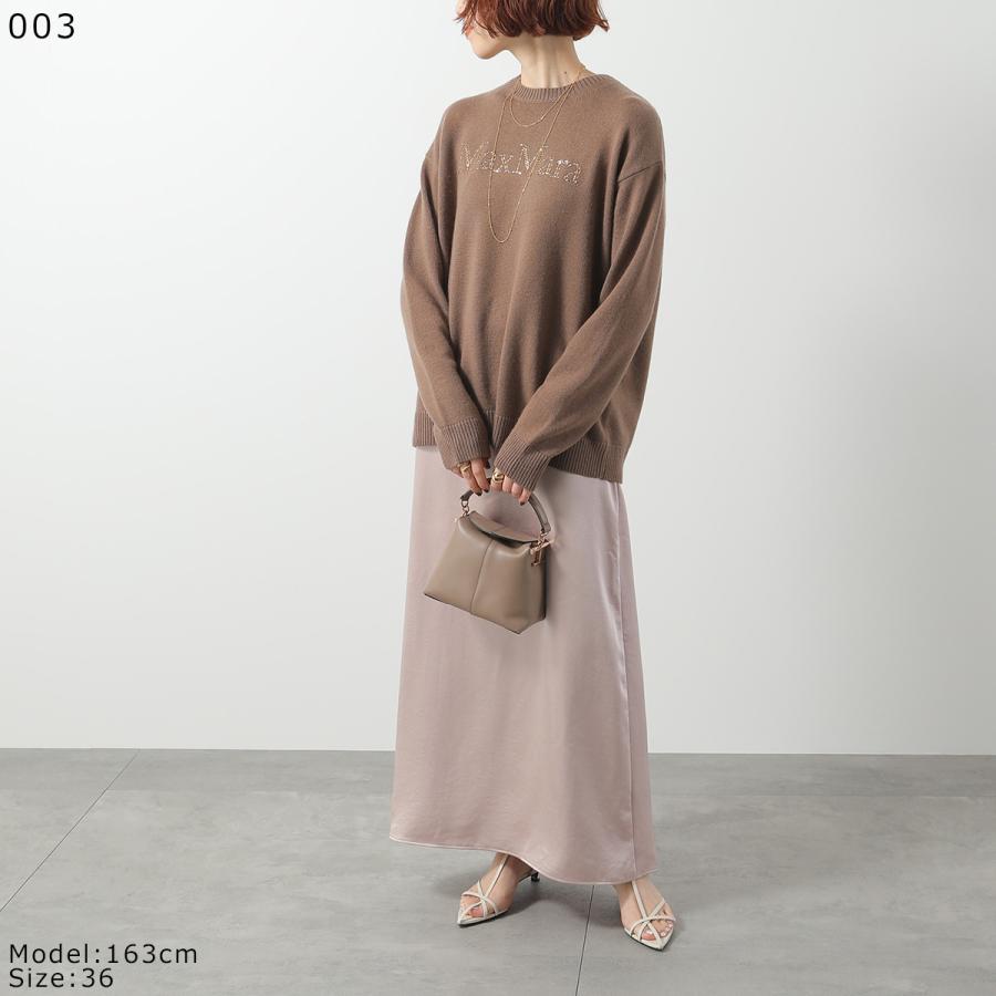 ウィークエンド マックスマーラ フレアスカート サテン調 ピンク ゆったり MAXMARA WEEKEND LINE（マックスマーラウィークエンドライン） WEEKEND