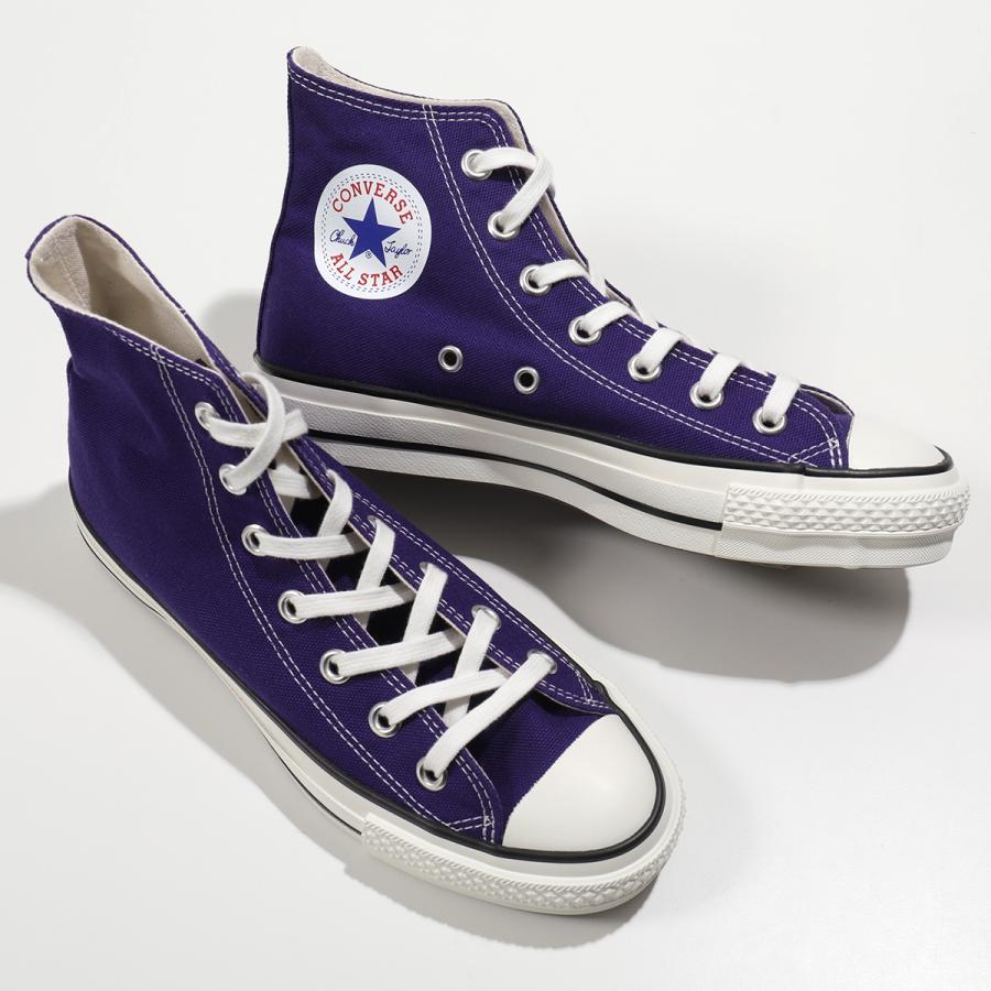 コンバースCONVERSE ALLSTAR CANVAS AS J HI PUR CONVERSE（コンバース） スニーカー CANVAS AS J HI オールスター