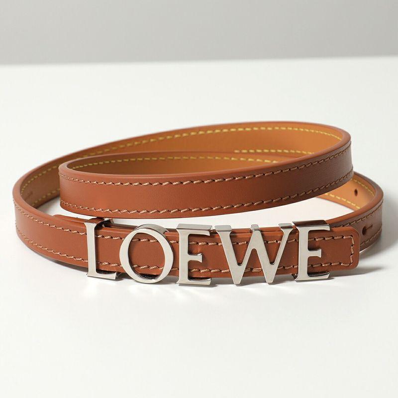 LOEWE（ロエベ） 【訳あり-70のみ】LOEWE ナローベルト E619Z16X16