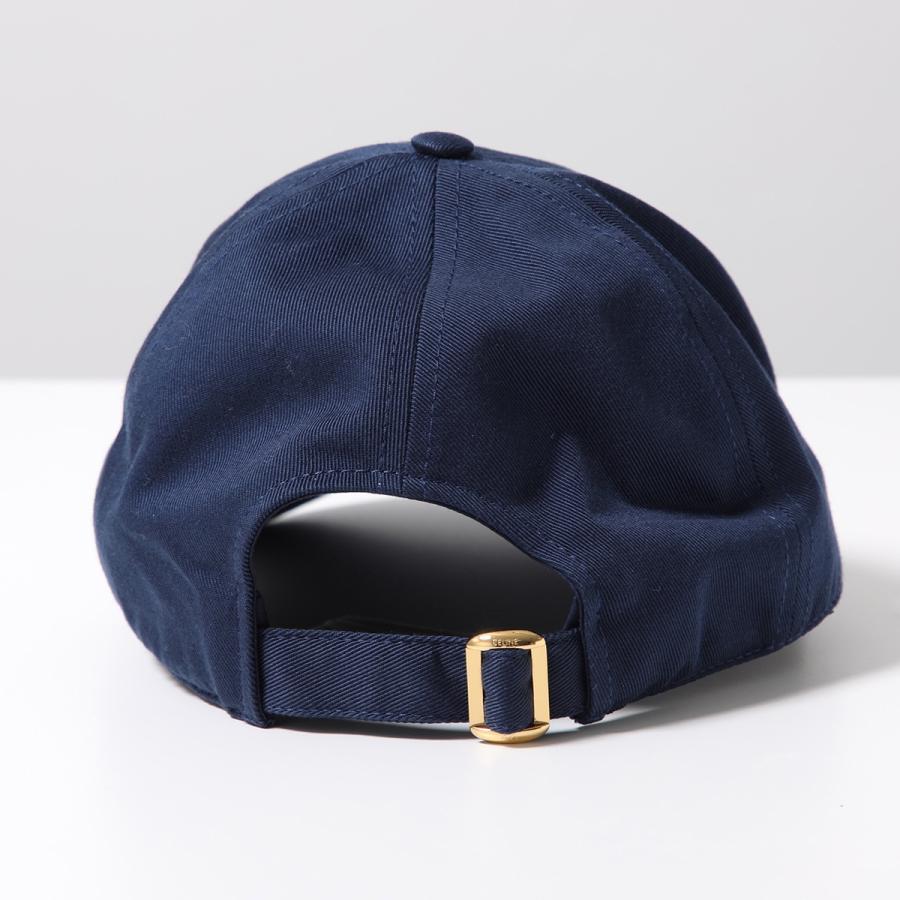 セリーヌ CELINE キャップ ネイビー 美品 シルバー金具 セリーヌ CELINE キャップ ネイビー 美品 シルバー金具 CELINE