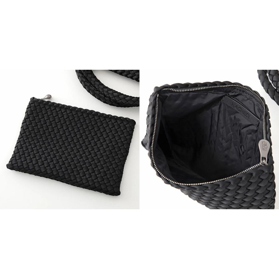 NAGHEDI ナゲディ トートバッグ St Barths Large Tote SN03014LD レディース ネオプレン メッシュ 編み込み マザーズバッグ 鞄の画像