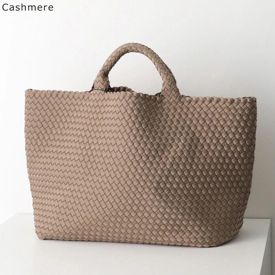 NAGHEDI ナゲディ トートバッグ St Barths Large Tote SN03014LD レディース ネオプレン メッシュ 編み込み マザーズバッグ 鞄の画像