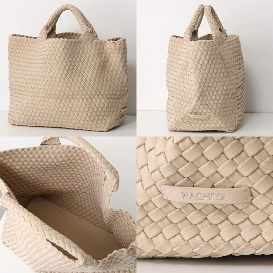 NAGHEDI ナゲディ トートバッグ St Barths Medium Tote SN03013LD レディース ネオプレン メッシュ ハンドバッグ 編み込み オフィス A4 鞄の画像