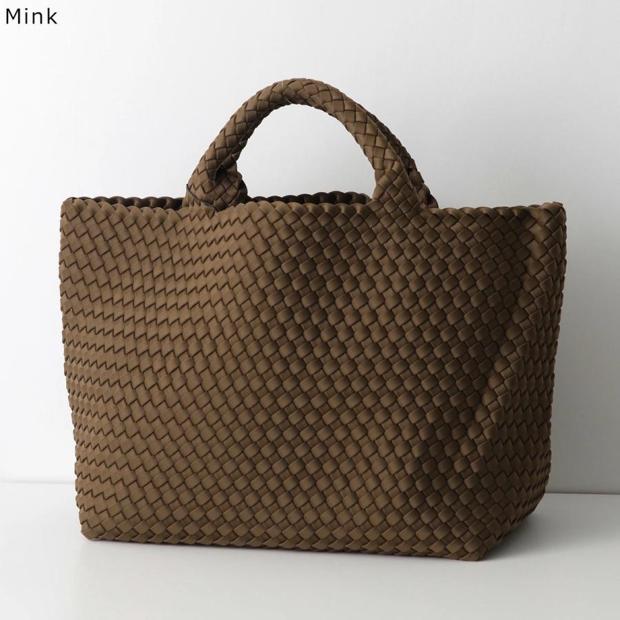 NAGHEDI ナゲディ トートバッグ St Barths Medium Tote SN03013LD レディース ネオプレン メッシュ ハンドバッグ 編み込み オフィス A4 鞄の画像