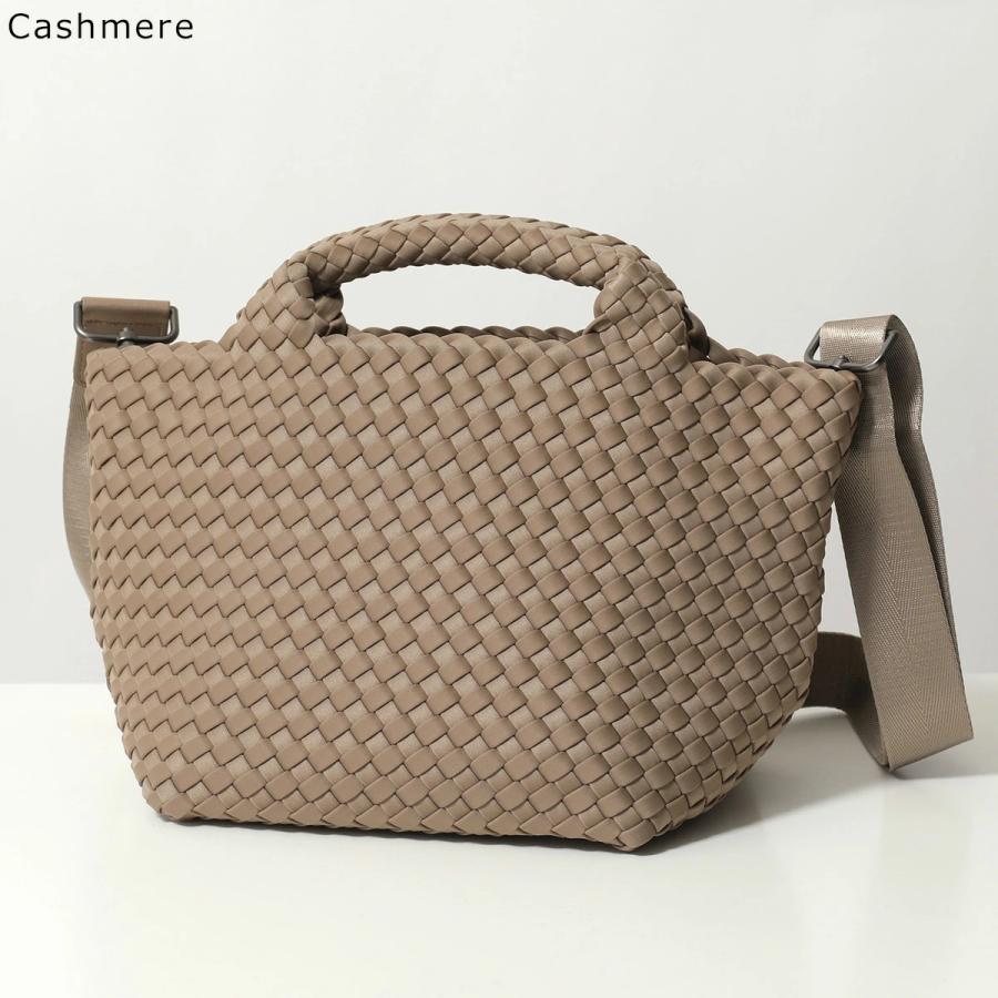 NAGHEDI ナゲディ ハンドバッグ St Barths Small Tote SN03012LD レディース ネオプレン メッシュ ショルダーバッグ 編み込み 鞄の画像