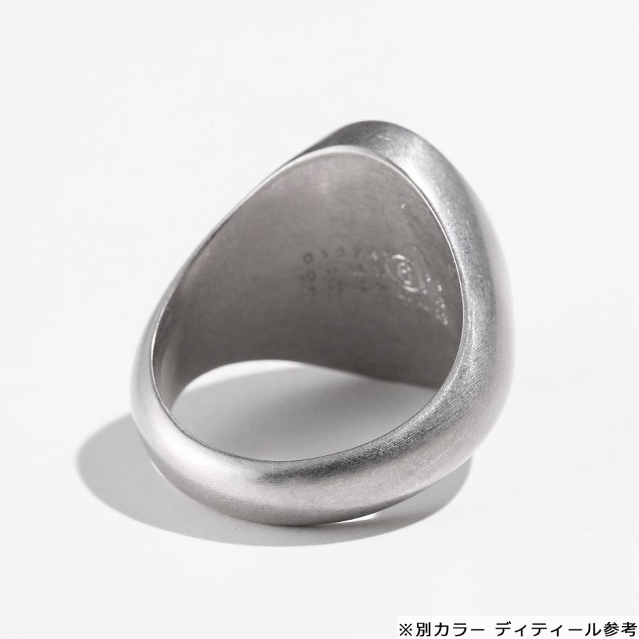 Maison Margiela マルジェラ シグネットリング S MAISON MARGIELA(メゾン マルジェラ) シルバーマットシグネットリング