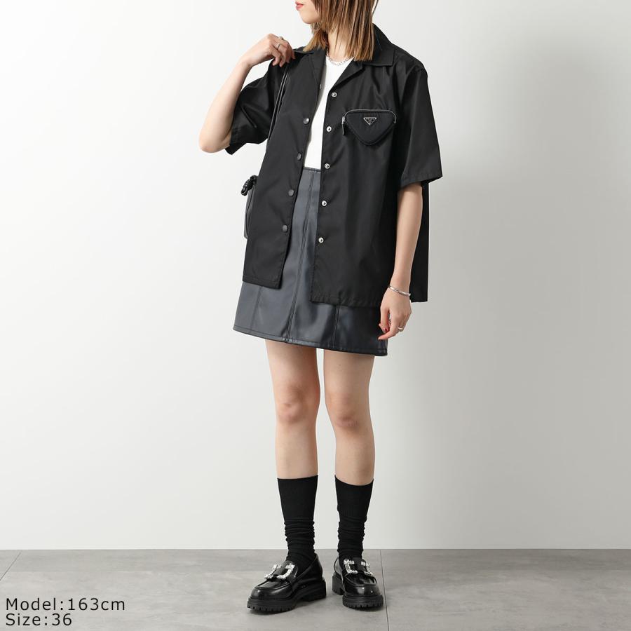 PRADA プラダ シャツ 24X702 1WQ8 メンズ Re-Nylon リナイロン