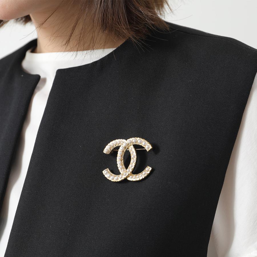 CHANEL（シャネル） ブローチ ABD375 B16768 レディース パール メタル