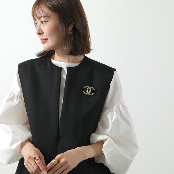 シャネル❤️ジャケット・コート❤️CoCoマークいっぱい❤️マトラッセ❤️ シャネル CHANEL CHANEL ピアス A64766 ココマーク CCマーク パール