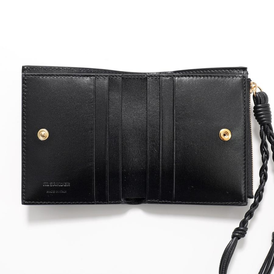 JIL SANDER ジルサンダー Tangle ウォレット美品 JIL SANDER（ジルサンダー） 二つ折り財布 Tangle タングル J10UI0003