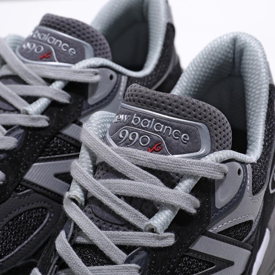New Balance ニューバランス スニーカー M990BK6 メンズ 990v6 Made in USA ピッグスキンスエード FuelCellクッション ENCAPミッドソール Dウィズ 靴の画像