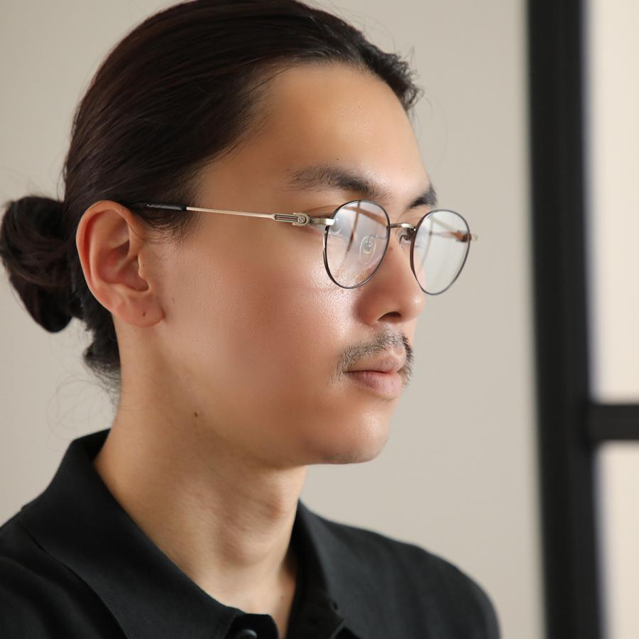 GUCCI グッチ メタルフレーム オーバル 眼鏡 MADE IN JAPAN GUCCI（グッチ） メガネ GG1613OJ メンズ ボストン型 クリングスタイプ