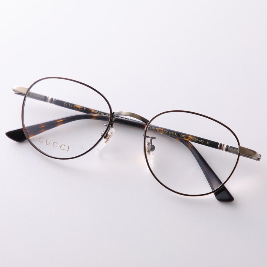 ポン　GUCCI グッチ　メンズ　フレーム眼鏡 GUCCI（グッチ） メガネ GG1128OJ メンズ ボストン型 メタルフレーム