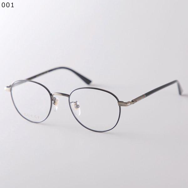 GUCCI メタルフレーム メガネ GUCCI（グッチ） メガネ GG1128OJ レディース ボストン型 メタル