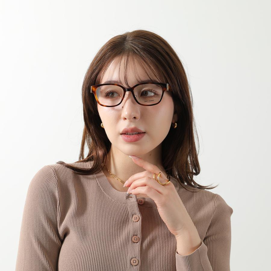 SAINT LAURENT サンローラン メガネ SL M33/J レディース ウェリントン