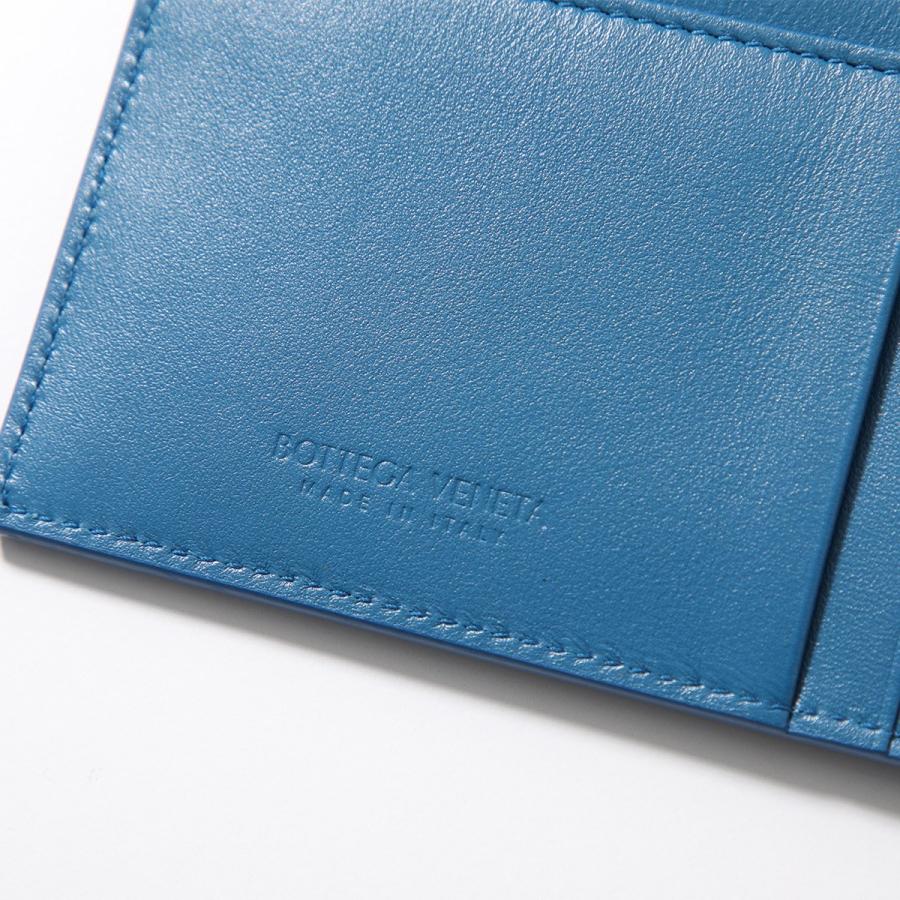 ボッテガ コインケース 青 付属品無し 使用品 BOTTEGA VENETA 【並行輸入品】ボッテガヴェネタ ファスナー付き