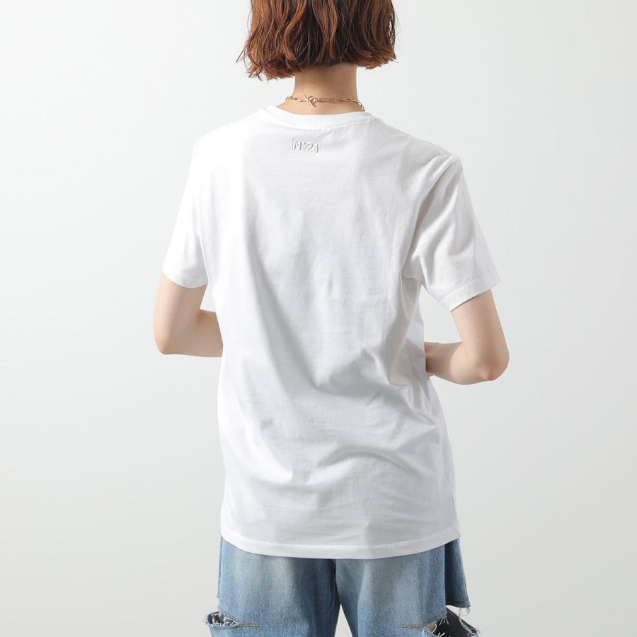 N°21（ヌメロヴェントゥーノ） Tシャツ F053 6328 レディース 半袖