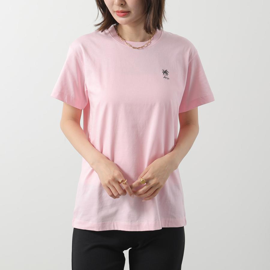 N°21（ヌメロヴェントゥーノ） Tシャツ F011 6328 レディース クルー