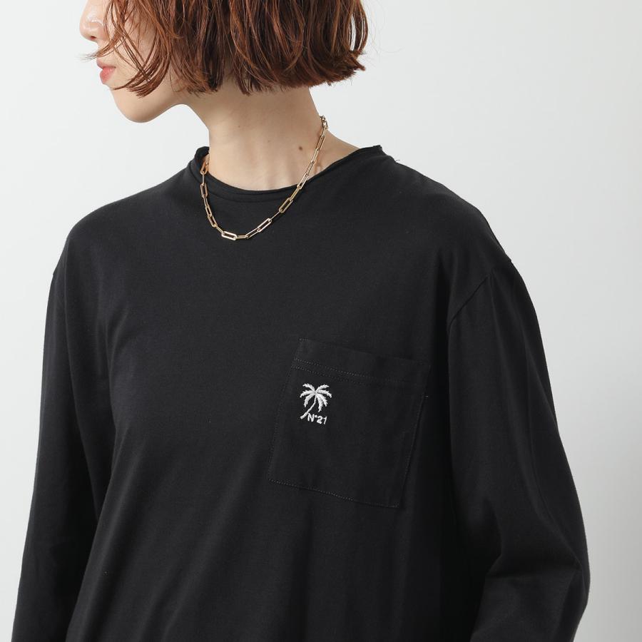 N°21（ヌメロヴェントゥーノ） Tシャツ F031 4157 レディース 長袖