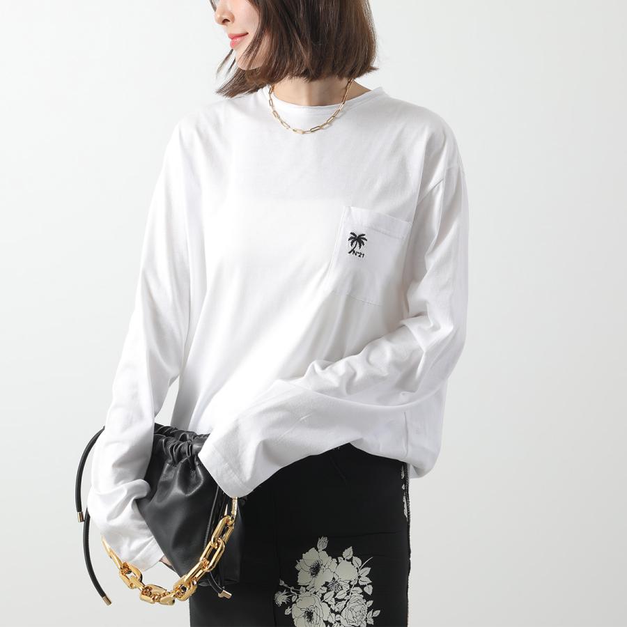 N°21（ヌメロヴェントゥーノ） Tシャツ F031 4157 レディース 長袖