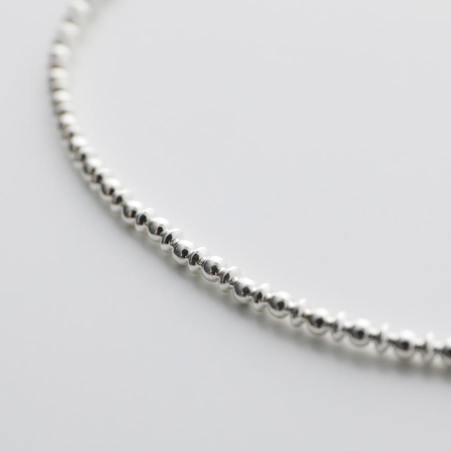 HARPO ハルポ Boule Disc Necklace 16/3 40cm/16inch/3mm Navajo round and saucer レディース ボール ディスク ネックレス アクセサリー ナバホパールの画像