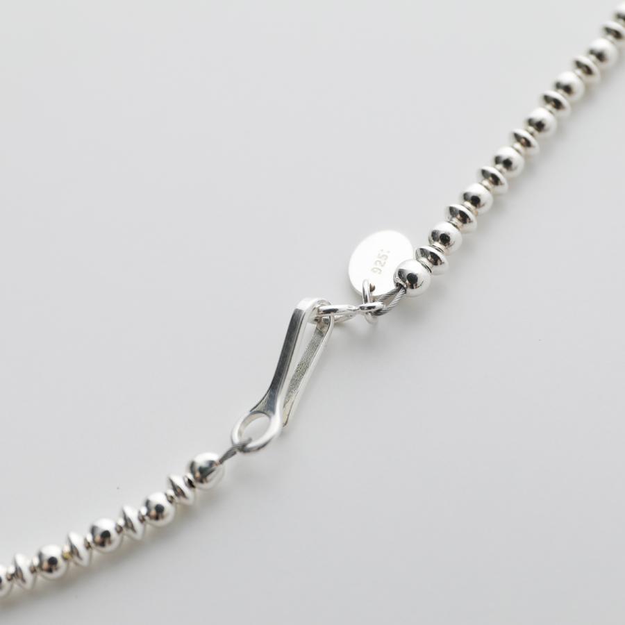 HARPO ハルポ Boule Disc Necklace 16/3 40cm/16inch/3mm Navajo round and saucer レディース ボール ディスク ネックレス アクセサリー ナバホパールの画像