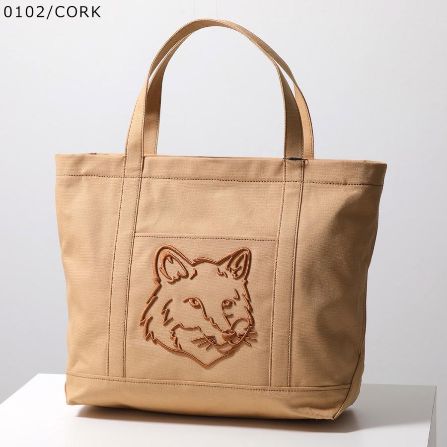 MAISON KITSUNE（メゾン キツネ） トートバッグ FOX HEAD LARGE