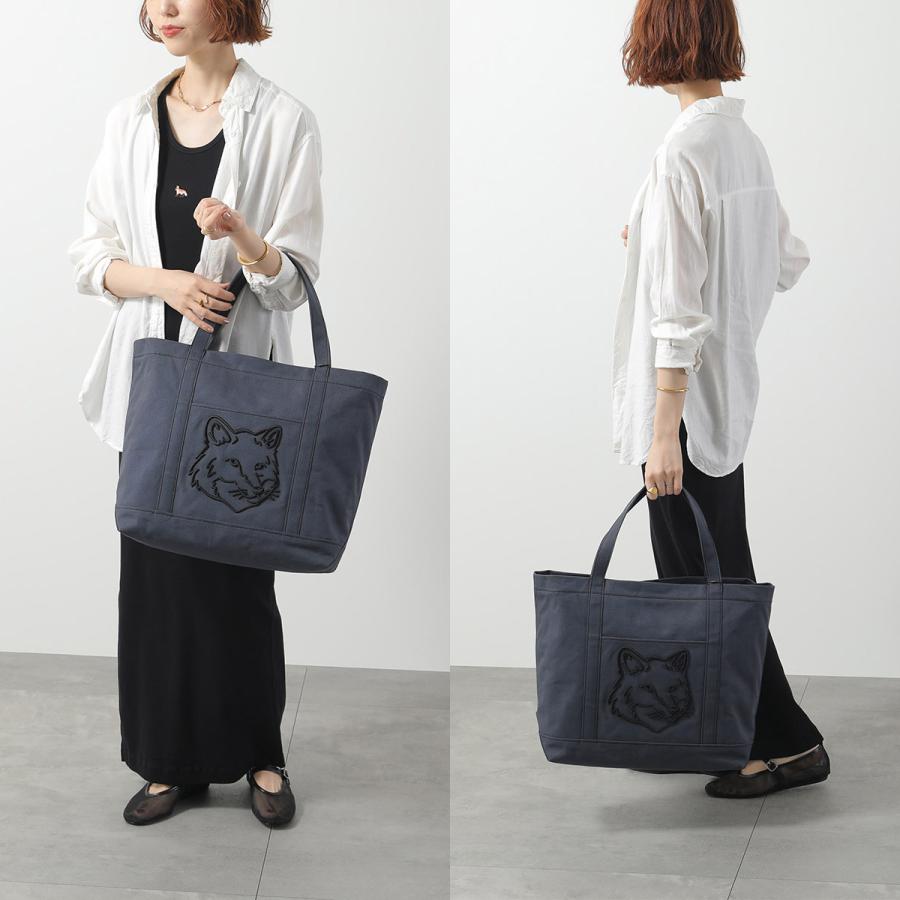 MAISON KITSUNE（メゾン キツネ） トートバッグ FOX HEAD LARGE