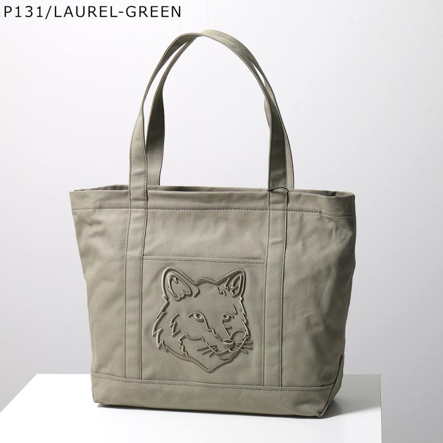 MAISON KITSUNE（メゾン キツネ） トートバッグ FOX HEAD LARGE