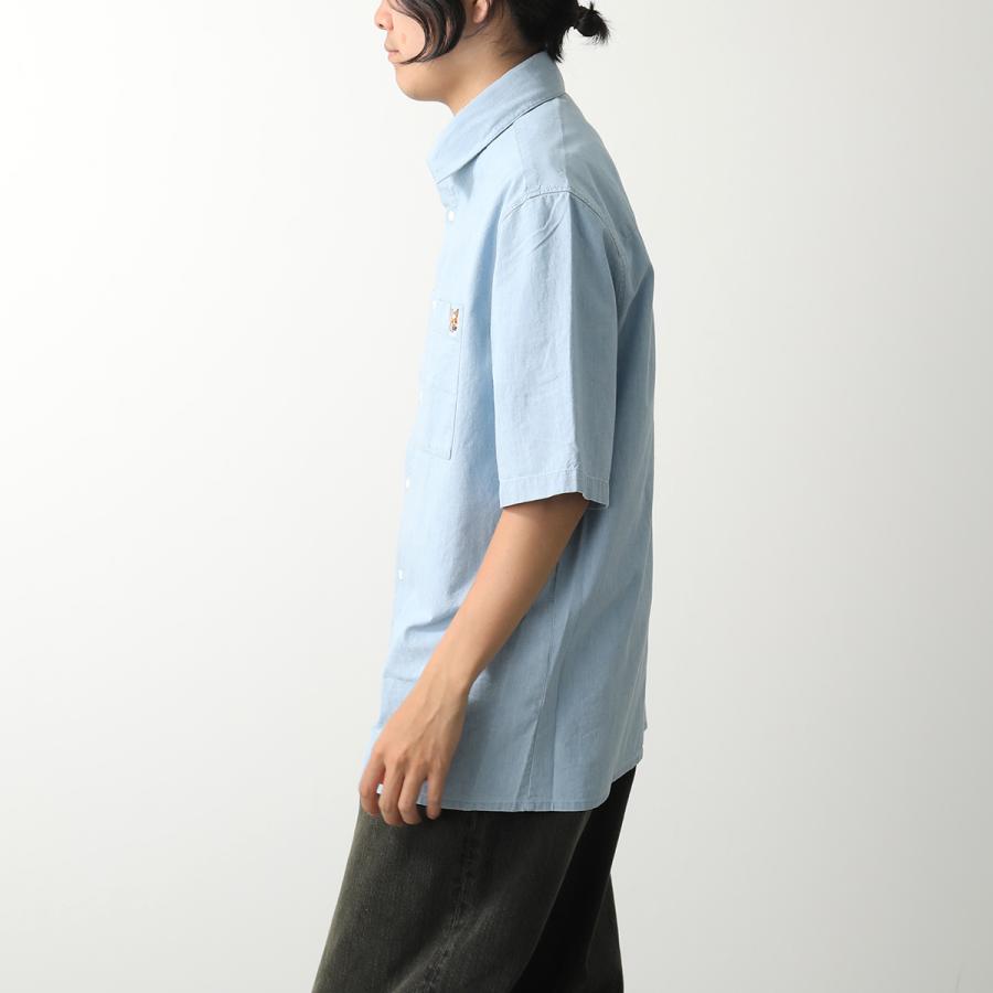 MAISON KITSUNE（メゾン キツネ） シャツ FOX HEAD ナチュラル