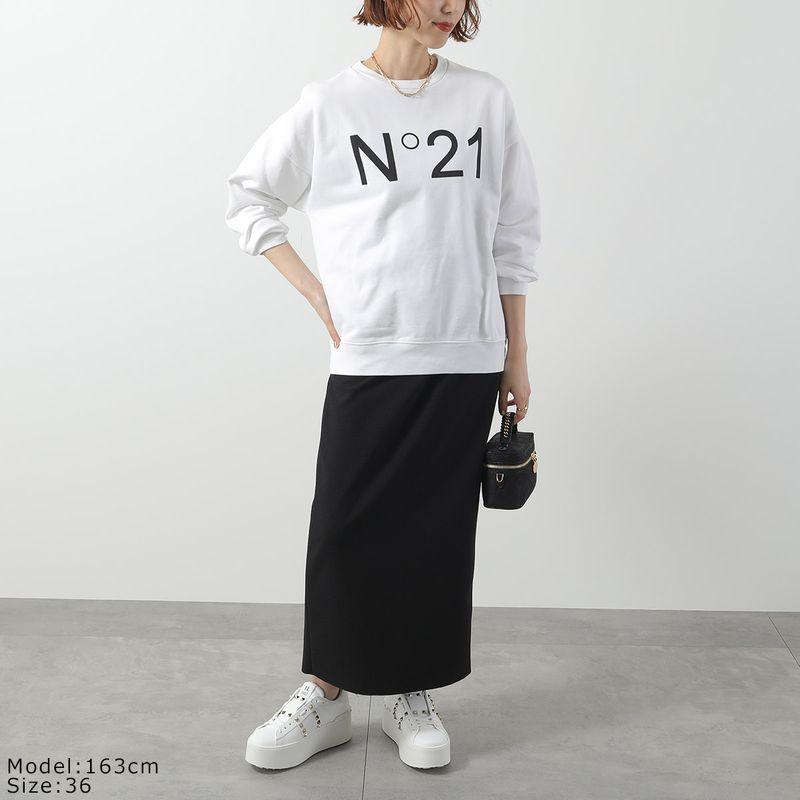 N°21 ヌメロ ヴェントゥーノ スウェット ロングタイトスカート【美品】 N°21（ヌメロヴェントゥーノ） トレーナー E032 6329 レディース