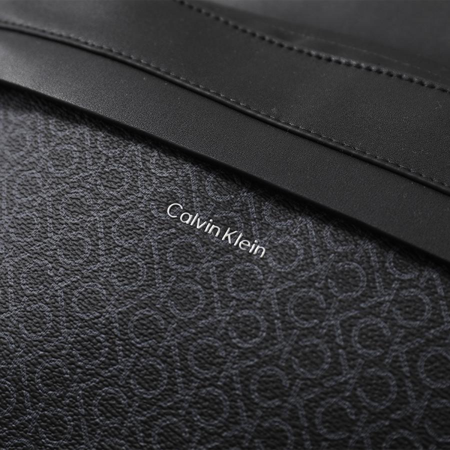 Calvin Klein カルバンクライン バックパック CK MUST MONO BACKPACK LV04D3187G メンズ リュック 鞄 ロゴ モノグラム UB1/Black