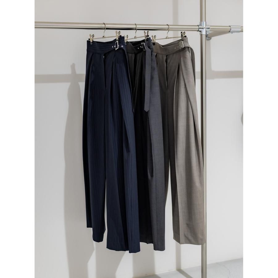 soyy. ソイ スラックス My Slacks SOY25SS-PT-003-STRIPE レディース