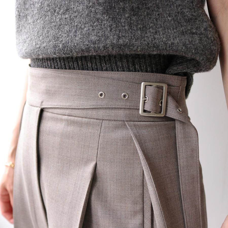 vintage slacks ワイド　スラックス　グレー wjk - 《予約品》 wide sweat slacks pants / ワイドスラックス