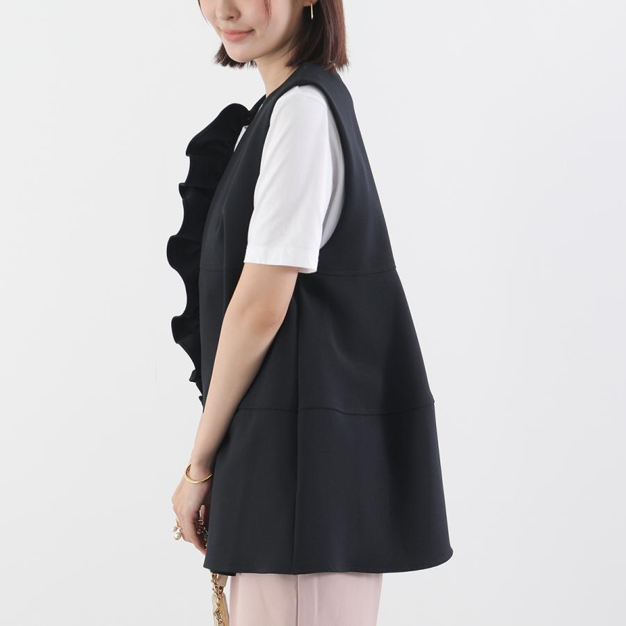 anana（アナナ） ベスト a69-007 レディース フリル ペプラム