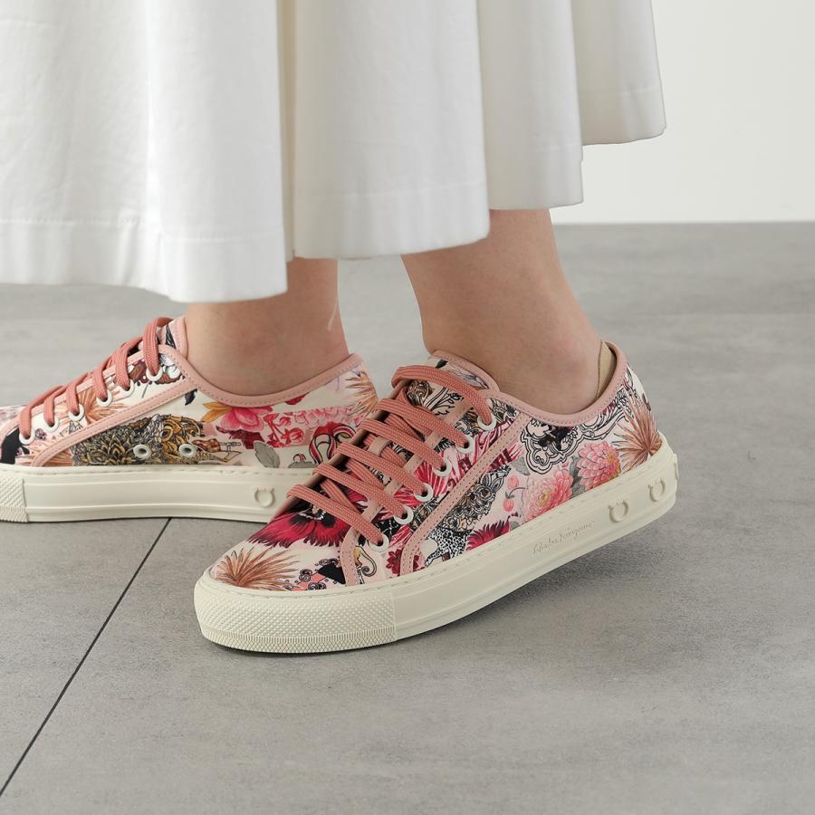 FERRAGAMO（フェラガモ） スニーカー 0737448 BORG PRINT ボルグ